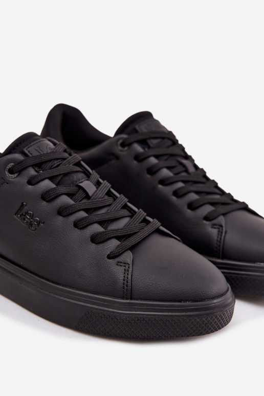 Sneakersy Męskie LEE BRETT MEN LOW 50253047 Czarne