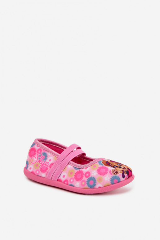 Ballet Flats Slippers For Girls Psi Patrol Skye Pink Ravellina