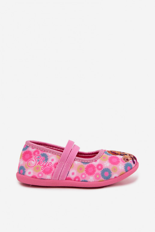Ballet Flats Slippers For Girls Psi Patrol Skye Pink Ravellina