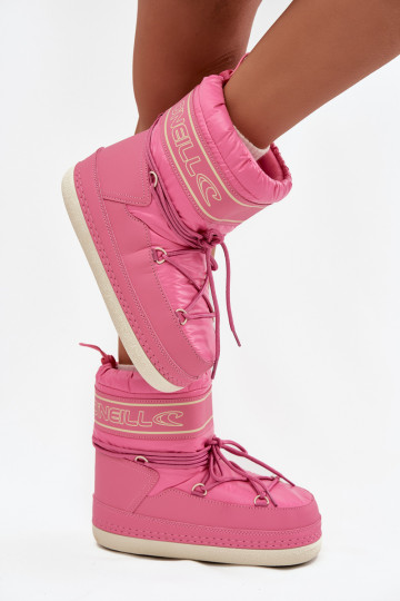 Women's Snow Boots with Laces O'NEILL LISA WOMEN HIGH 90253012.01U Pink