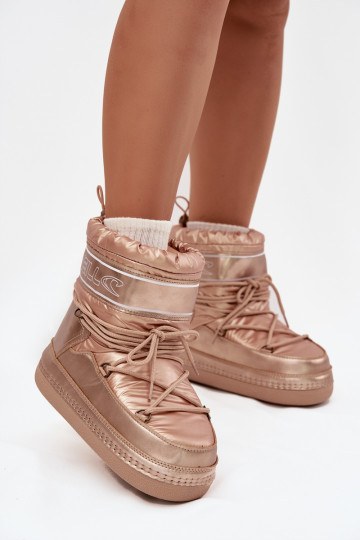 Śniegowce DamskiewithWiązaniem O'NEILL LISA WOMEN HIGH 90253012.99U Złote