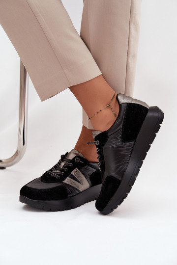 Women's Sneakers On Platform Vinceza 58561 Black 2