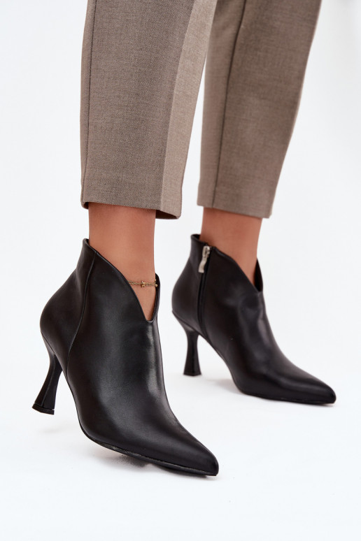 Patent Low Women's Boots on Heel Black Jolivra Patent Low Women's Boots on Heel Black Jolivra