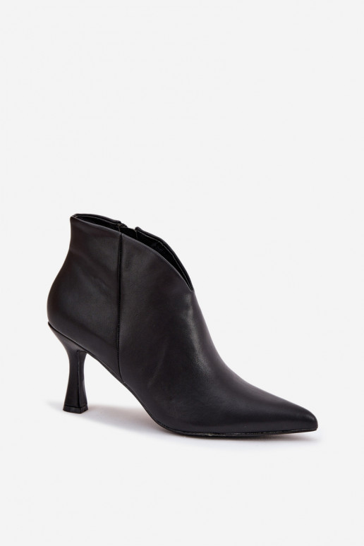 Patent Low Women's Boots on Heel Black Jolivra Patent Low Women's Boots on Heel Black Jolivra