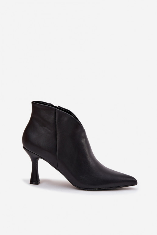 Patent Low Women's Boots on Heel Black Jolivra Patent Low Women's Boots on Heel Black Jolivra