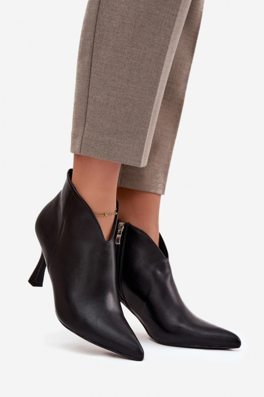 Patent Low Women's Boots on Heel Black Jolivra Patent Low Women's Boots on Heel Black Jolivra