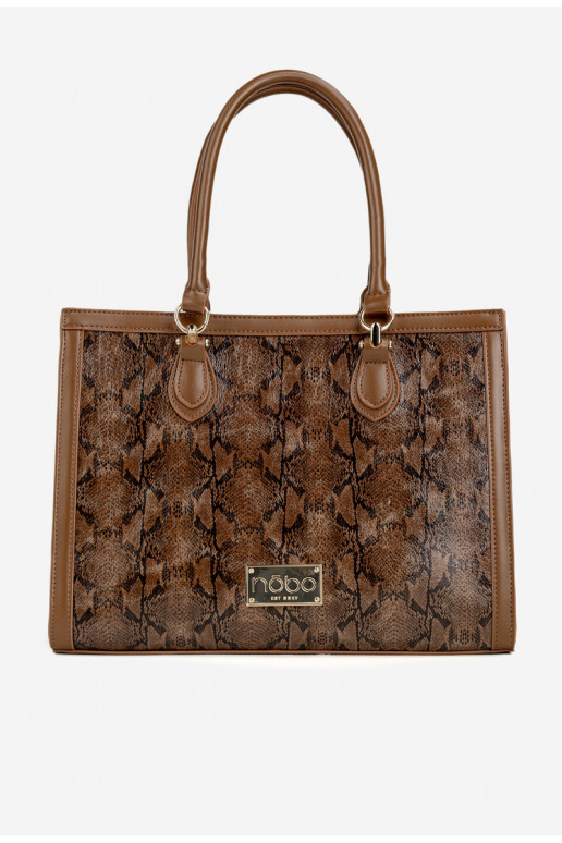 Animal Pattern Bag NOBO BAG6150-M17 Brown