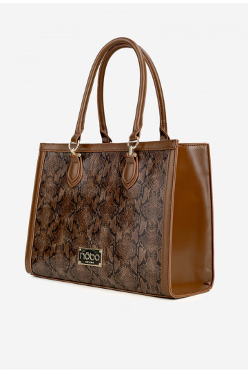 Torebka Zwierzęcy Wzór NOBO BAG6150-M17 Brązowa 2