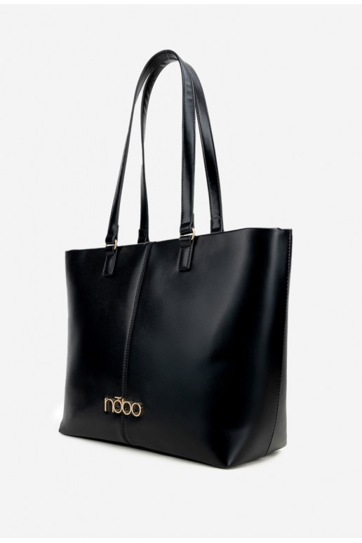 Shopper Bag NOBO BAG5740-020 Black Shopper Bag NOBO BAG5740-020 Black