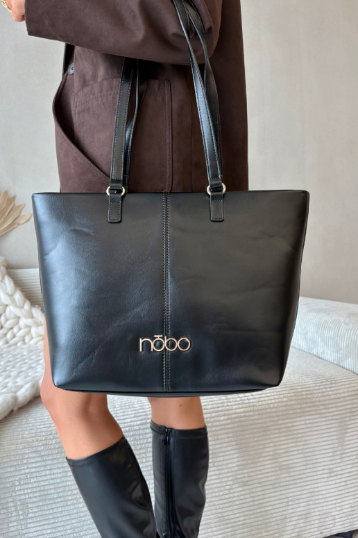 Shopper Bag NOBO BAG5740-020 Black Shopper Bag NOBO BAG5740-020 Black