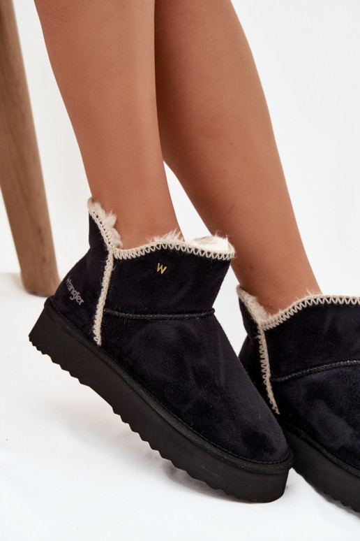 Women's Snow Boots on Platform Wrangler 20253093.25Y Black