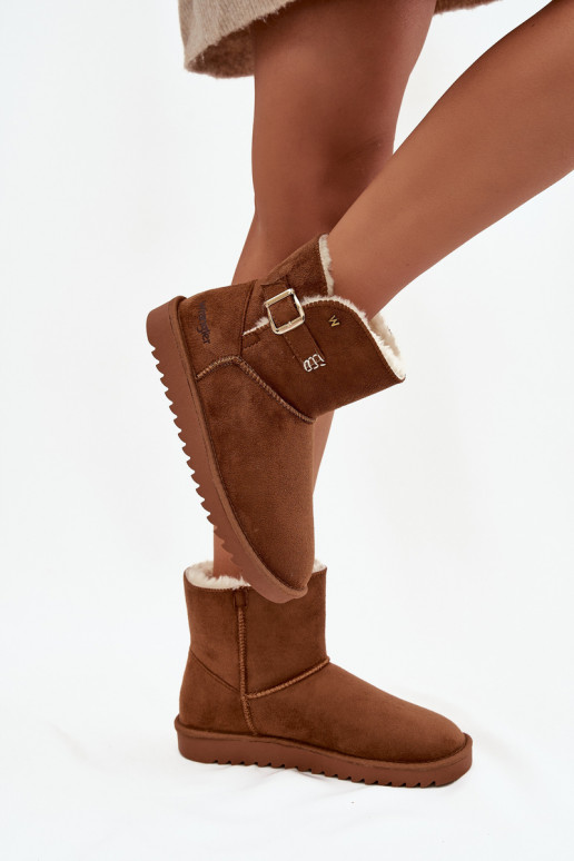 Śniegowce DamskiewithKlamrą Wrangler 20253091.37B Camel