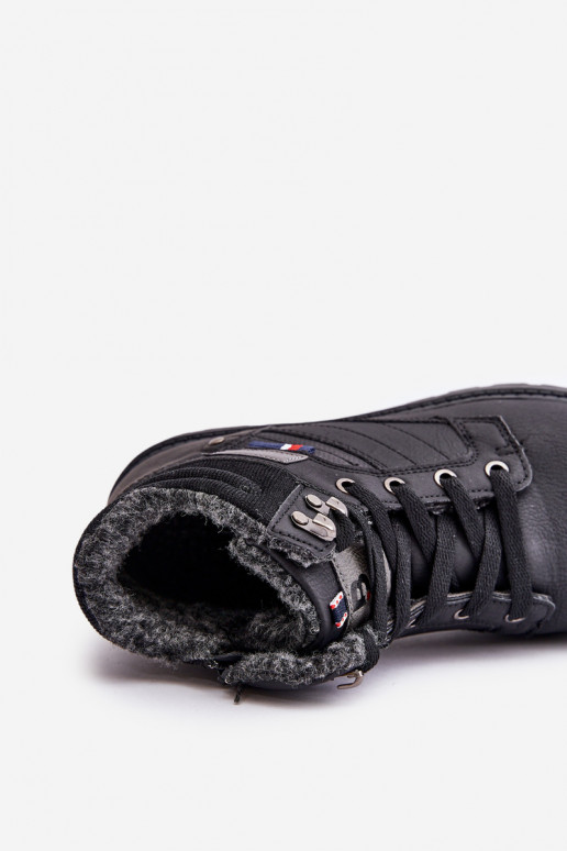 Ocieplane Trapery Męskie McBraun Czarne