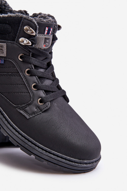 Warm Men's Boots Black McBraun