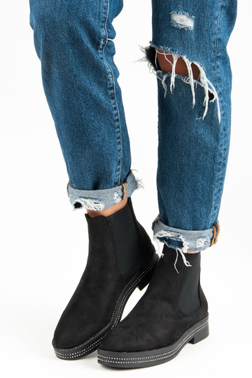 black Inomen s boots