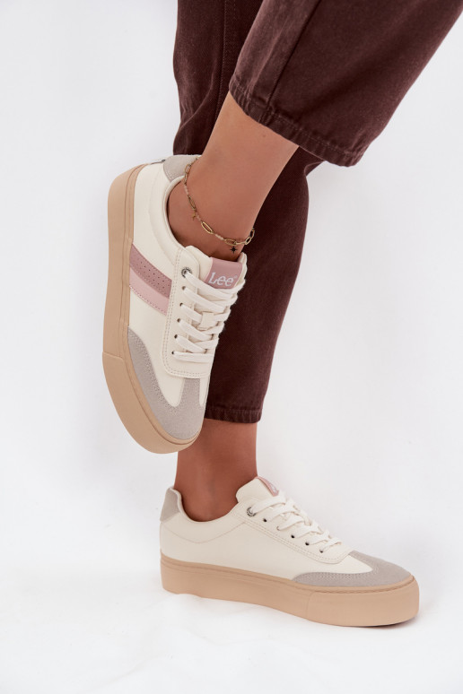 Women's Sneakers LEE AILANI WOMEN LOW 50253004.02A Faded White