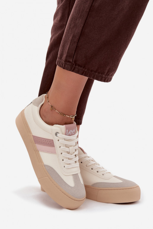 Women's Sneakers LEE AILANI WOMEN LOW 50253004.02A Faded White