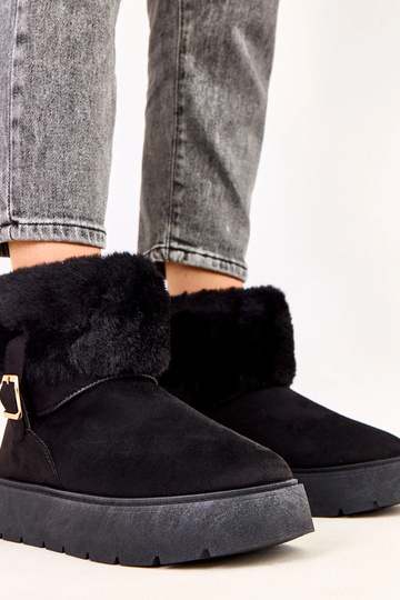 Czarne śniegowce na... 2