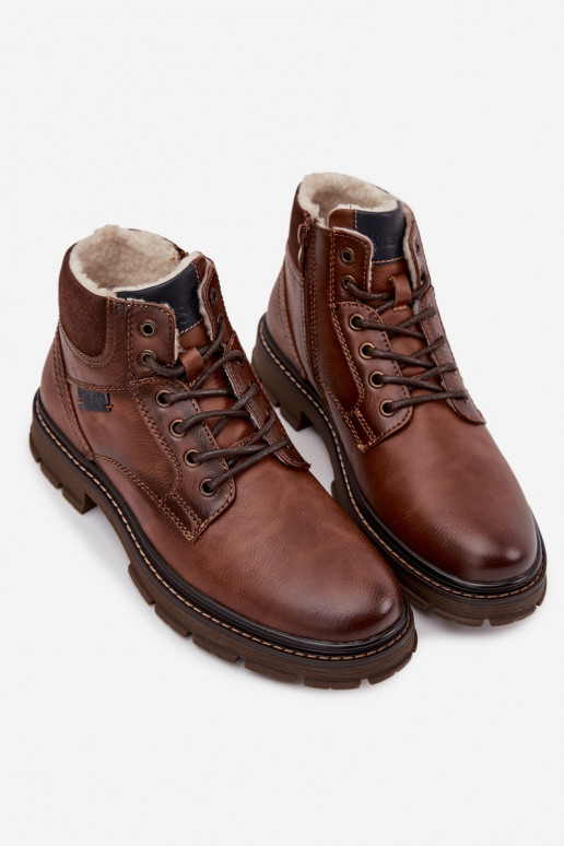 Men's Insulated Wrangler Boots 20253034.JCU Brown Men's Insulated Wrangler Boots 20253034.JCU Brown