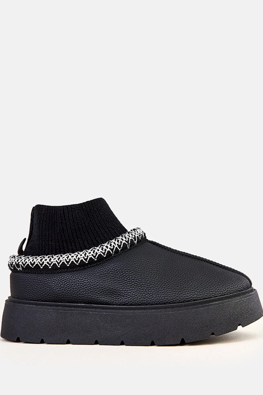 Czarne śniegowce ze skarpetkową... Czarne śniegowce ze skarpetkową...