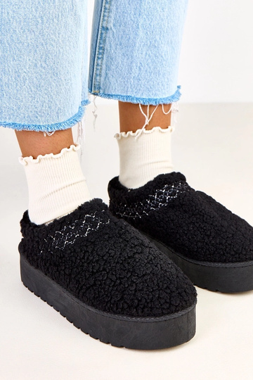 Czarne niskie śniegowce na... 2