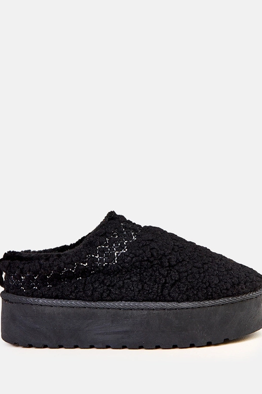 Czarne niskie śniegowce na platformie... Czarne niskie śniegowce na platformie...