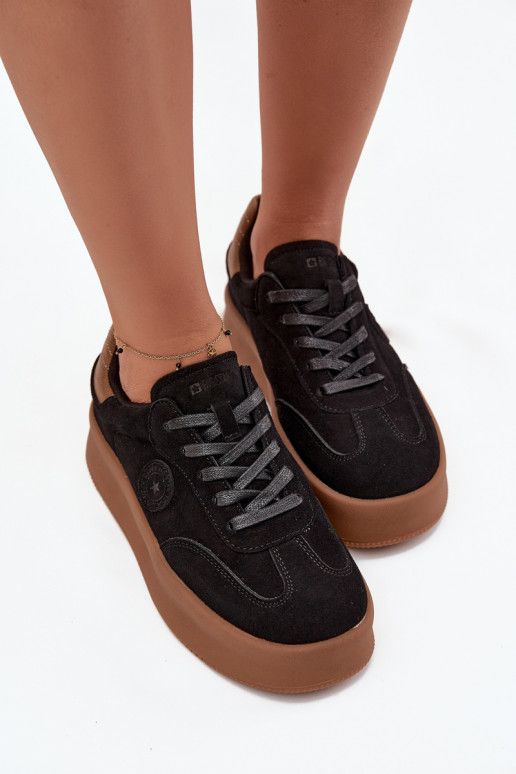 Women's Sneakers on Platform Big Star SS274761 Black