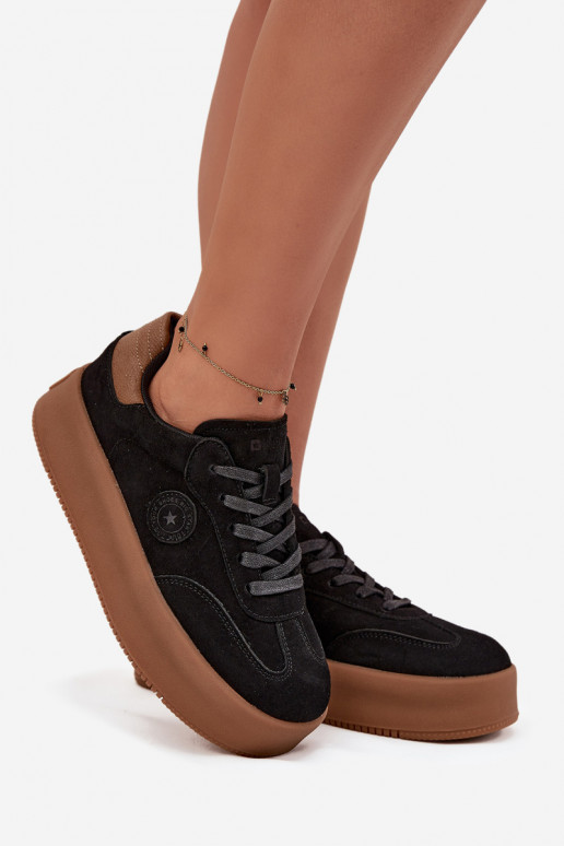 Women's Sneakers on Platform Big Star SS274761 Black