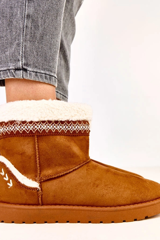 Karmelowe niskie śniegowce zdobione... Karmelowe niskie śniegowce zdobione...