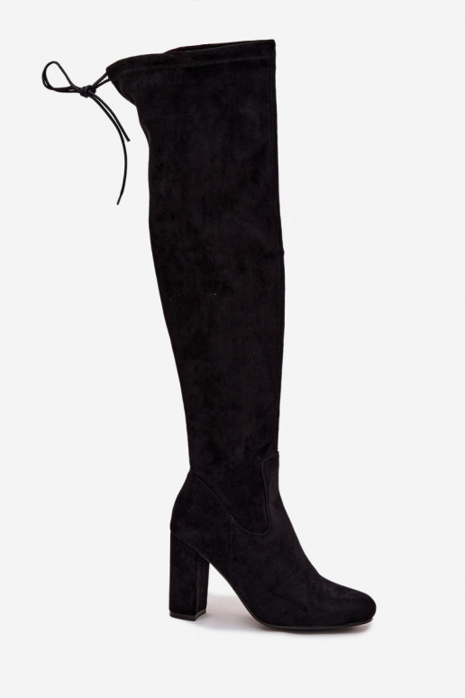 Women's Stiletto Boots Black Xamarin