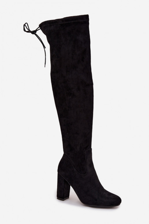 Women's Stiletto Boots Black Xamarin