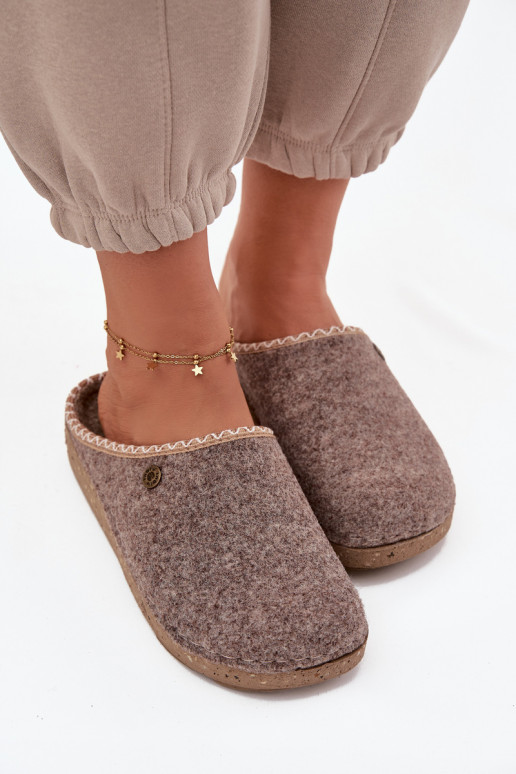 Home Footwear Women's Slippers Inblu ED000031 Beige