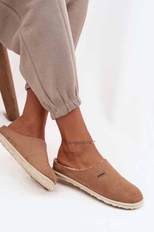 Women's slippers Home footwear Inblu CS000045 Camel