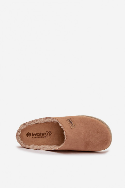 Women's slippers Home footwear Inblu CS000045 Camel