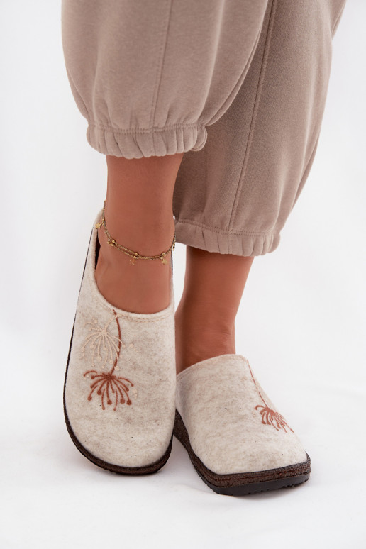 Women's House Shoes Slippers Inblu NL000011 Beige