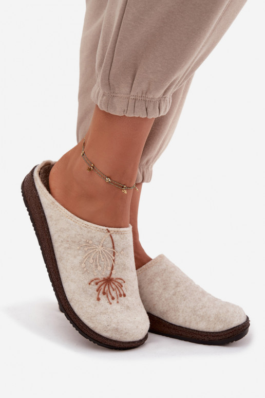 Women's House Shoes Slippers Inblu NL000011 Beige