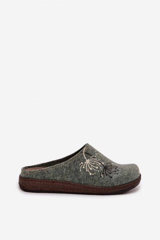 Women's House Shoes Slippers Inblu NL000011 Green