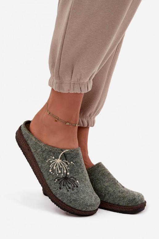 Women's House Shoes Slippers Inblu NL000011 Green