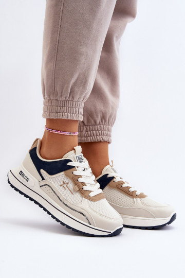 Sneakersy Damskie Big Star NN274A092 Beżowe 2