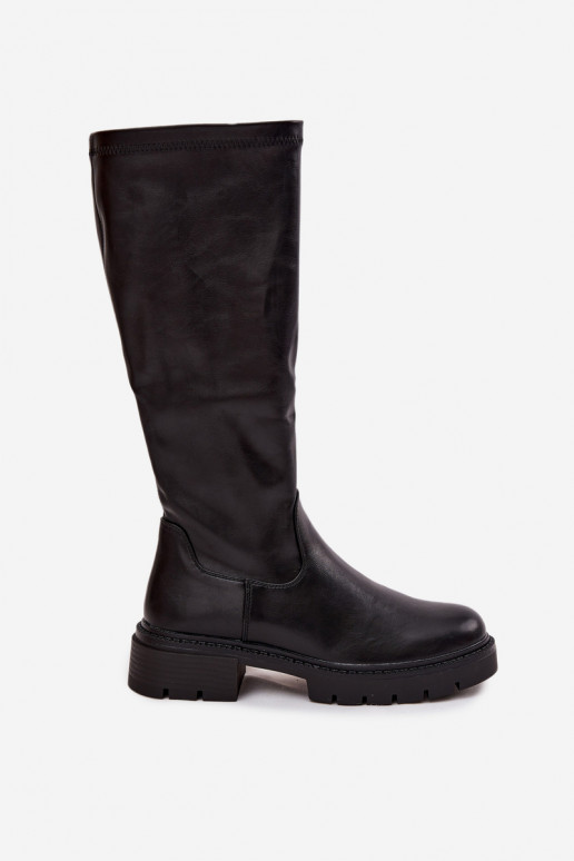Women's Boots from Eco Leather Black Oceana Women's Boots from Eco Leather Black Oceana