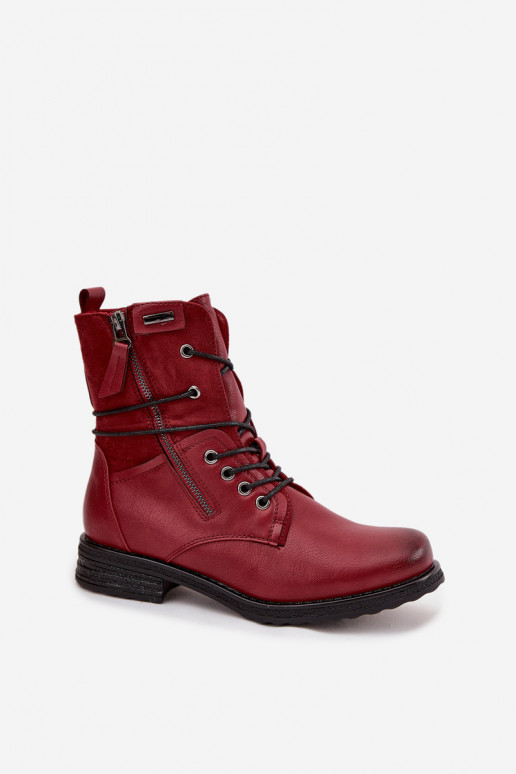 Women's Work Boots Bordeaux Perfecto Women's Work Boots Bordeaux Perfecto