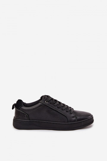 Leather Men's Sneakers Lee Cooper LCJ-25-33-3965 Black 2
