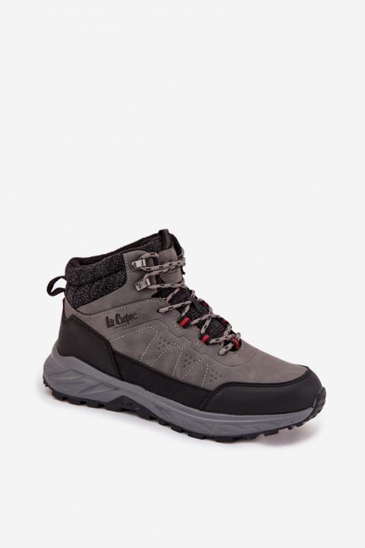 Men's hiking shoes with insulation Lee Cooper LCJ-25-01-3722M Gray Men's hiking shoes with insulation Lee Cooper LCJ-25-01-3722M Gray
