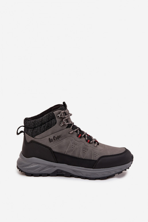 Men's hiking shoes with insulation Lee Cooper LCJ-25-01-3722M Gray Men's hiking shoes with insulation Lee Cooper LCJ-25-01-3722M Gray