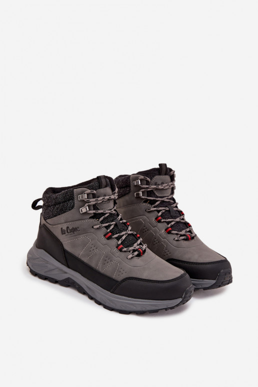 Men's hiking shoes with insulation Lee Cooper LCJ-25-01-3722M Gray Men's hiking shoes with insulation Lee Cooper LCJ-25-01-3722M Gray