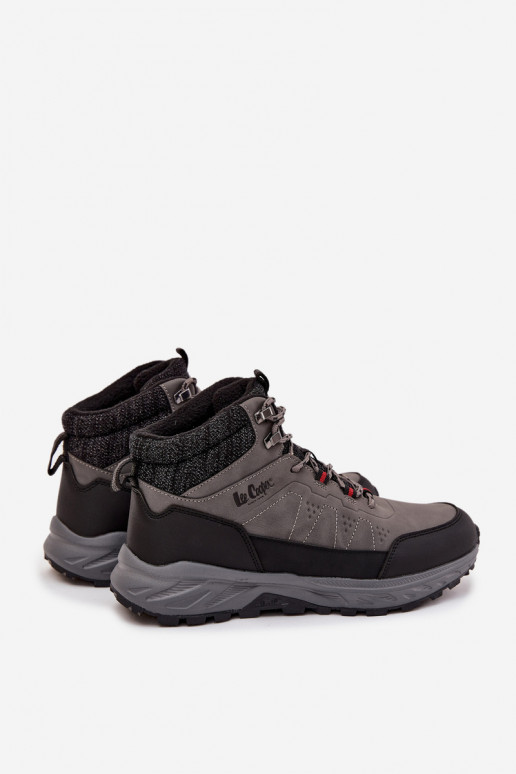 Men's hiking shoes with insulation Lee Cooper LCJ-25-01-3722M Gray Men's hiking shoes with insulation Lee Cooper LCJ-25-01-3722M Gray