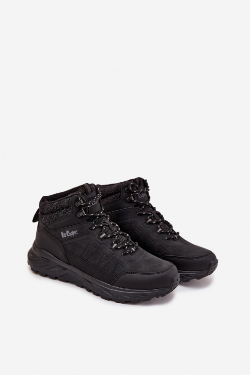 Men's Insulated Hiking Shoes Lee Cooper LCJ-25-01-3723M Black Men's Insulated Hiking Shoes Lee Cooper LCJ-25-01-3723M Black
