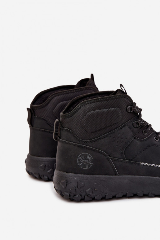 Buty Zimowe Męskie Trapery Ocieplane Lee Cooper LCJ-25-01-3725 Czarne