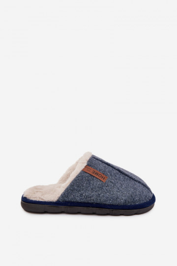 Men's Classic Blue Slippers Makis 2