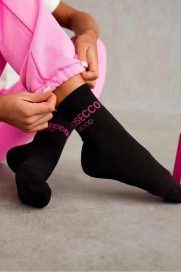 Womens Socks PROSECCO MOOD Black